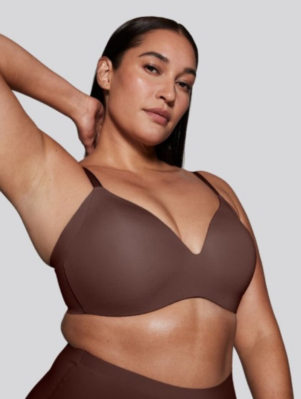 Knix WingWoman Contour Bra in Chocolate Brown Size 7